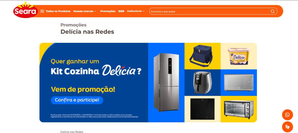 Nova campanha da Seara promove a distribuição de Kits de Cozinha