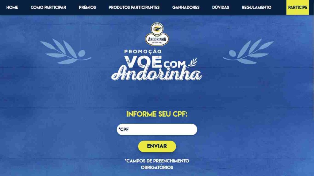 Tenha a chance de ganhar 1 Ano de Produtos Grátis