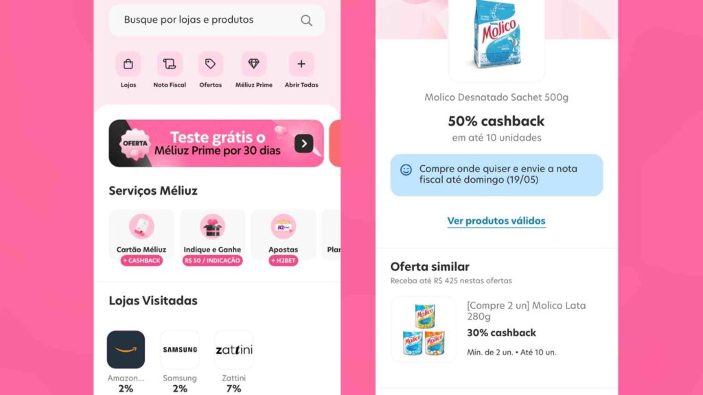 Faça sua inscrição no aplicativo