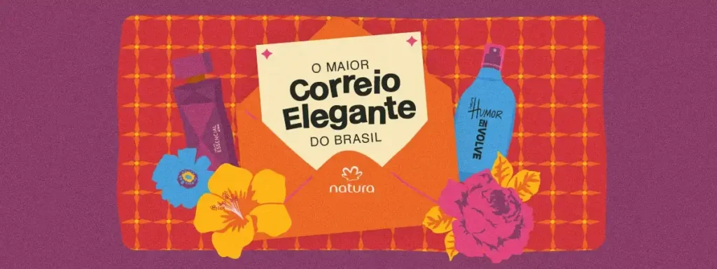 Banner promocional da collab entre Natura e MIX