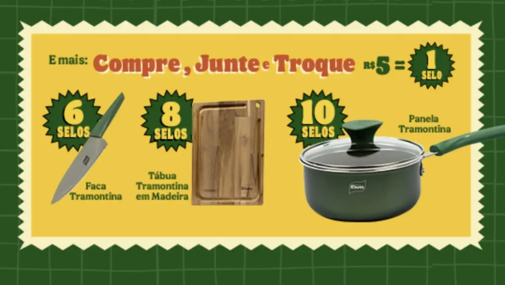Campanha compre, junte e troque da Knorr