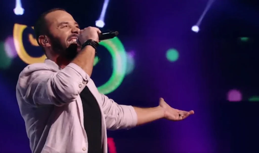 Gui Valença, participando do Canta Comigo 4 na Rede Record — Foto: Divulgação

