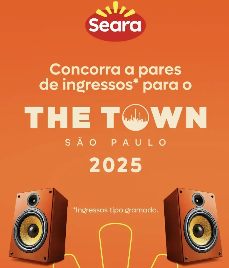 Banner promocional Seara The Town 2025
