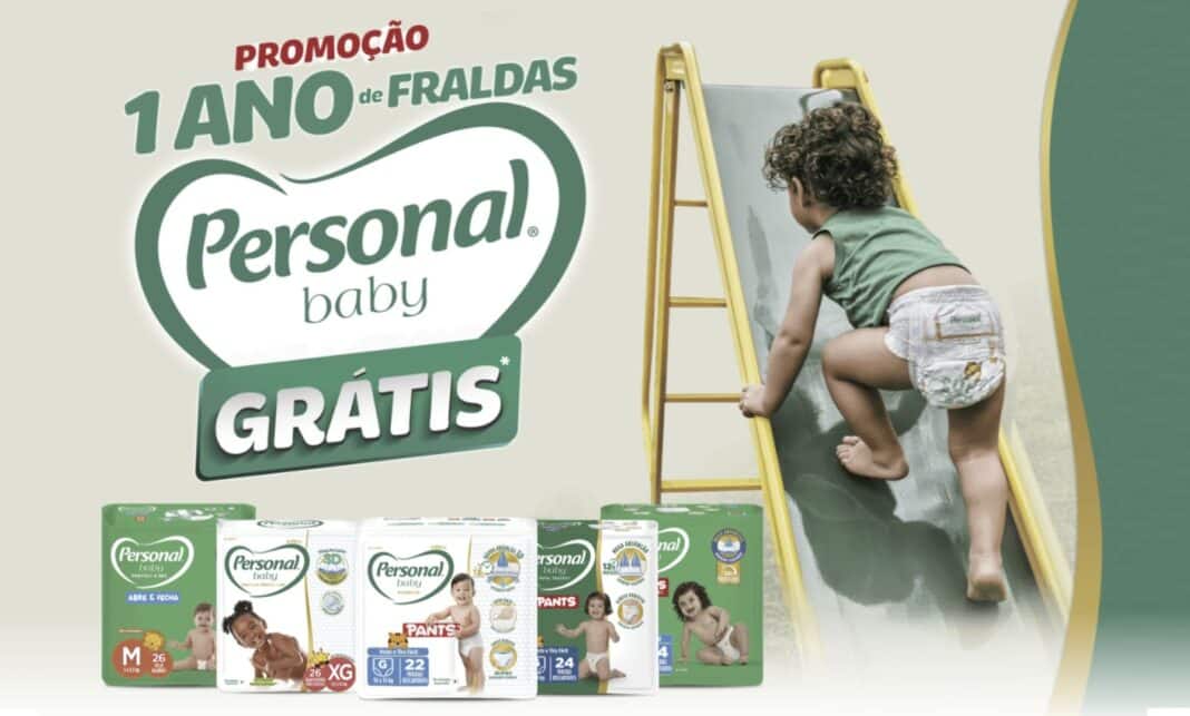Propaganda da promoção Personal Baby que oferece 