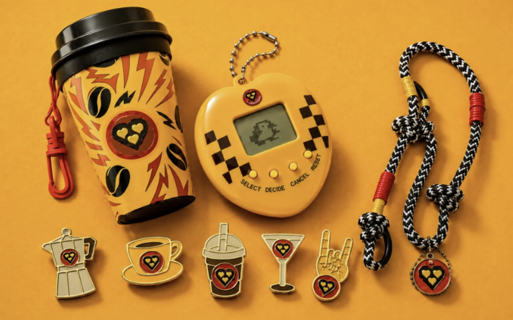 Tamagotchi e itens colecionáveis da 3 Corações no Rock in Rio 2026.