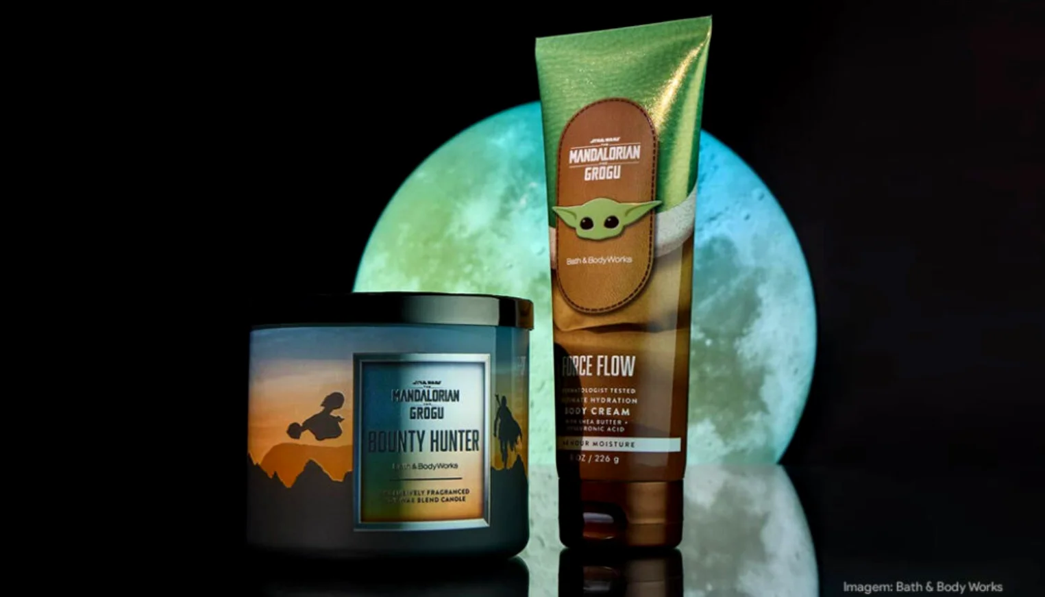 ひるね★Bath & Body Works Star Wars　2本 Bath & Body Works lança coleção de Star Wars com Grogu e Mandaloriano