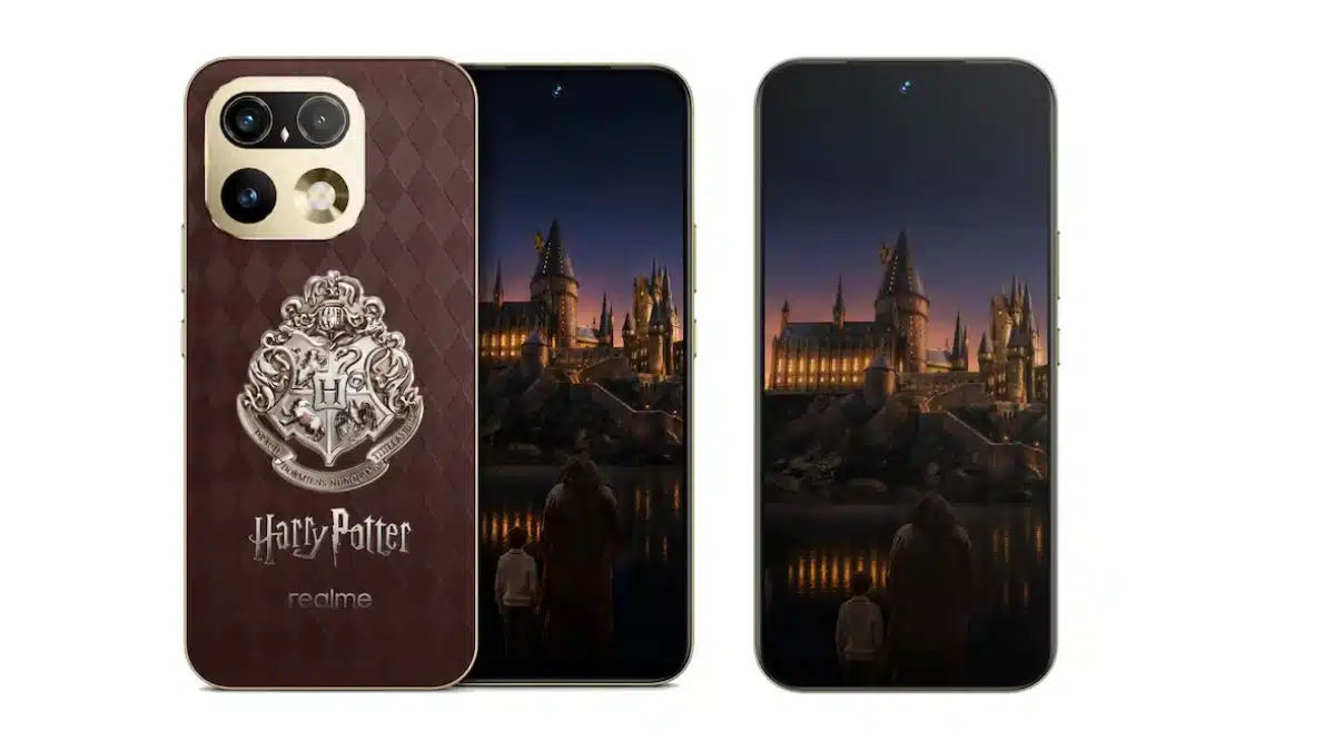 realme 16 Pro Harry Potter Edition com visual de Hogwarts