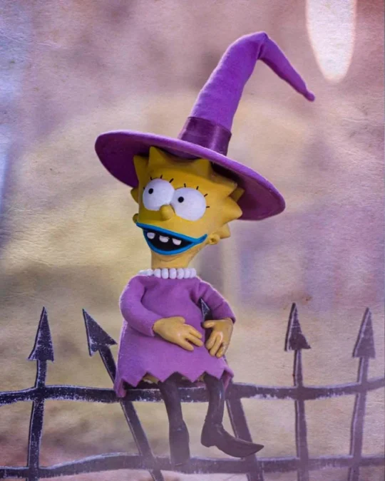 Lisa Simpson aparece vestida de bruxa no especial de Halloween inspirado em O Estranho Mundo de Jack.